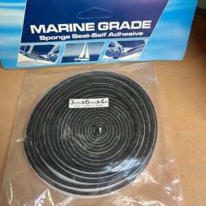 Dam Rubber or Marine Grade Sponge Seal-Self Adhesive