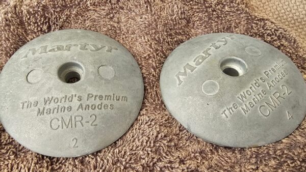 Round Rudder Anodes